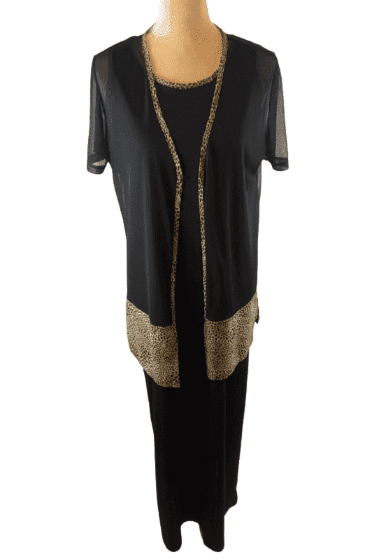 agb black dress AGB Black Midi Dress