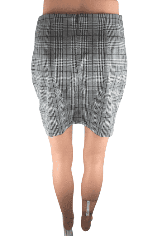 Kate Kasin women's black and white skirt size M - Solé Resale Boutique thrift