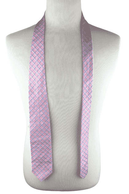 Brooks Brothers men's pink and blue tie - Solé Resale Boutique thrift