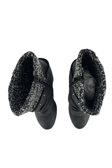 Kisses by Two Lips black boots size 10 - Solé Resale Boutique thrift