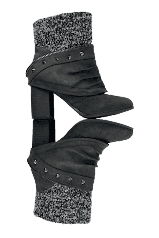 Kisses by Two Lips black boots size 10 - Solé Resale Boutique thrift