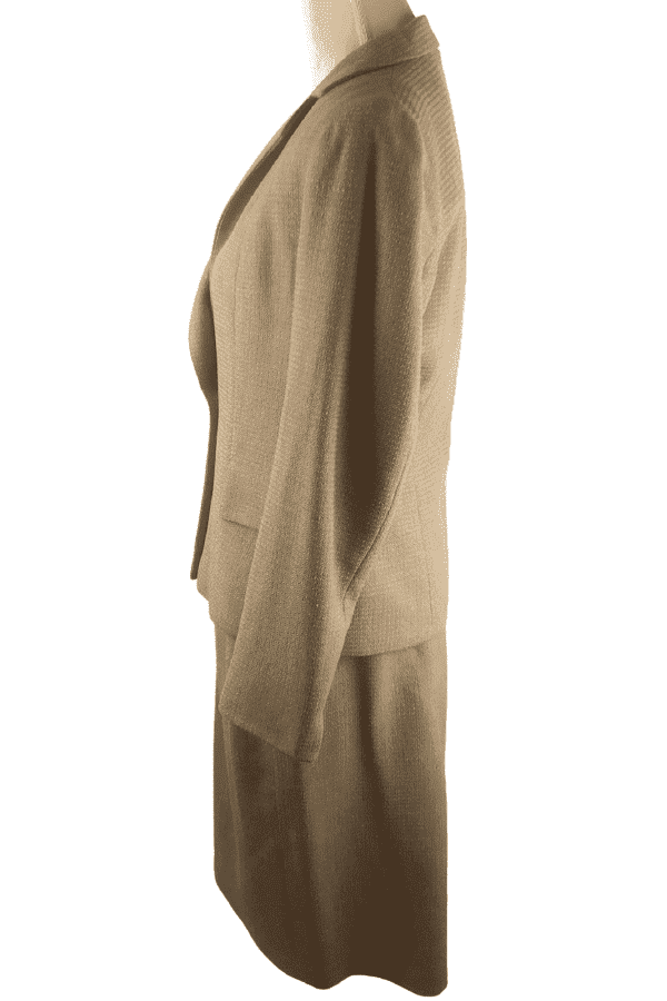 Barry Bricken Collection women's brown suit see details - Solé Resale Boutique thrift