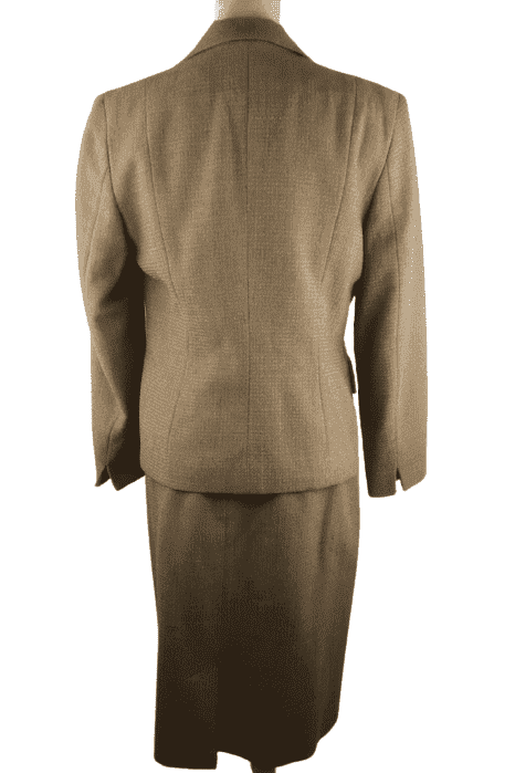 Barry Bricken Collection women's brown suit see details - Solé Resale Boutique thrift