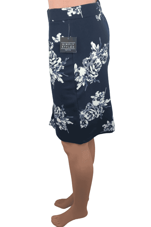 Simply Styled women's blue skirt size S, Petite - Solé Resale Boutique thrift