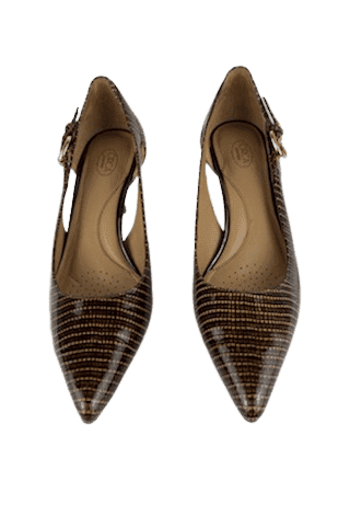 Circa Joan & David women's brown pattern pumps size 9.5M