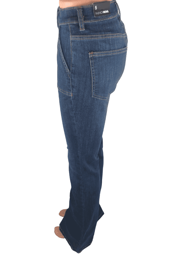 Fashion Nova women's blue jeans size 5 - Solé Resale Boutique thrift