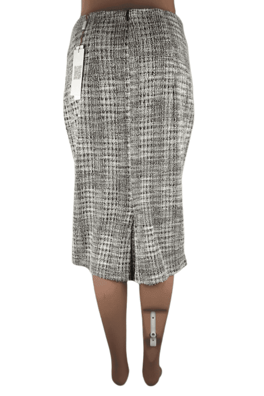 Belle Poque women's black/white skirt size M - Solé Resale Boutique thrift