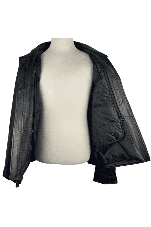 American Rider men's black motorcycle jacket size 3XL - Solé Resale Boutique thrift