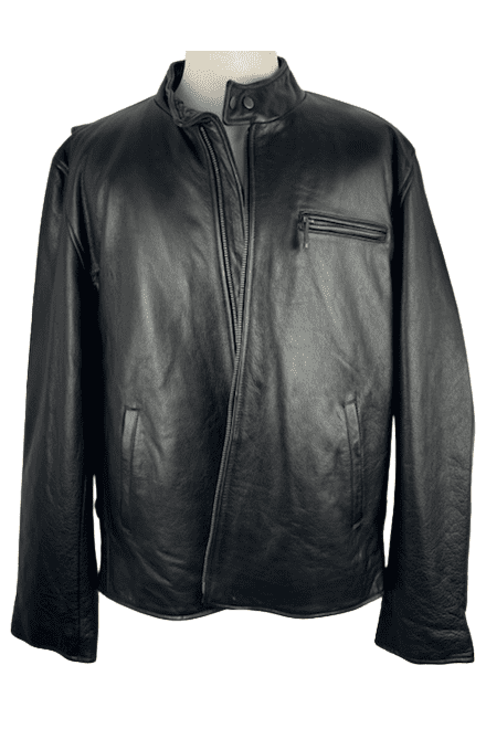 American Rider men's black motorcycle jacket size 3XL - Solé Resale Boutique thrift