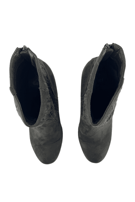 Juicy Couture Lupia women's grey boots size 10M - Solé Resale Boutique thrift