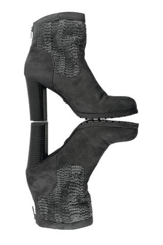 Juicy Couture Lupia women's grey boots size 10M - Solé Resale Boutique thrift