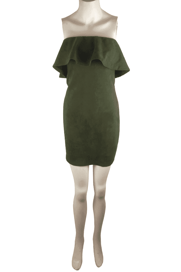 J for Justify women's olive dress size S - Solé Resale Boutique thrift