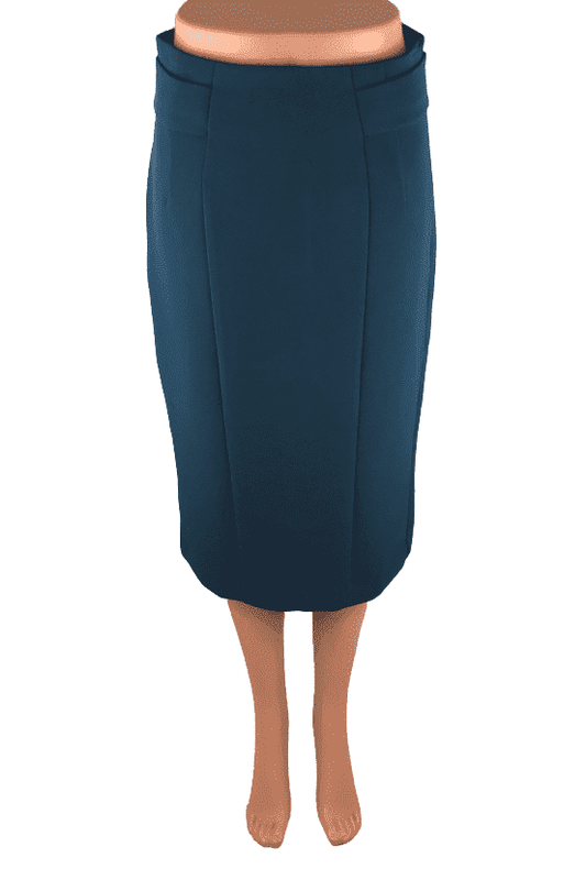 Eva Mendes women's teal skirt size 0 - Solé Resale Boutique thrift