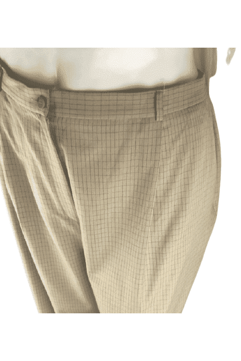 Evan-Picone women's tan plaid pants size 22W - Solé Resale Boutique thrift