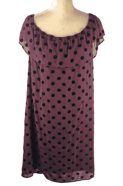 J Crew women's plum dress size 18 - Solé Resale Boutique thrift