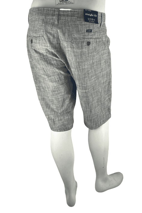 PD&C men's deep charcoal shorts size 33 - Solé Resale Boutique thrift