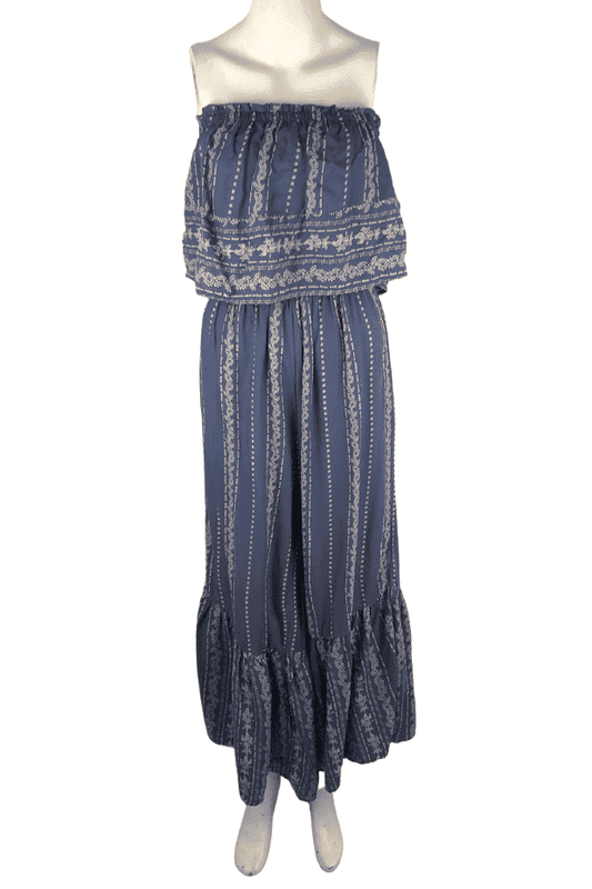 Japna women's blue jumpsuit size XS - Solé Resale Boutique thrift
