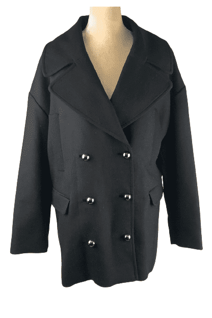 Kate Spade women's broome street modern peacoat size L - Solé Resale Boutique thrift