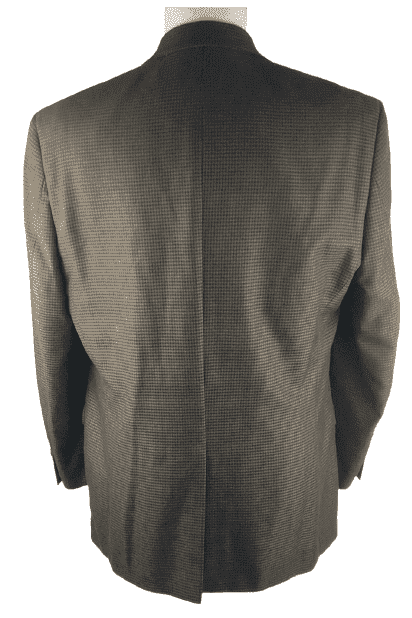 Lauren Ralph Lauren men's brown and black blazer size 44L - Solé Resale Boutique thrift
