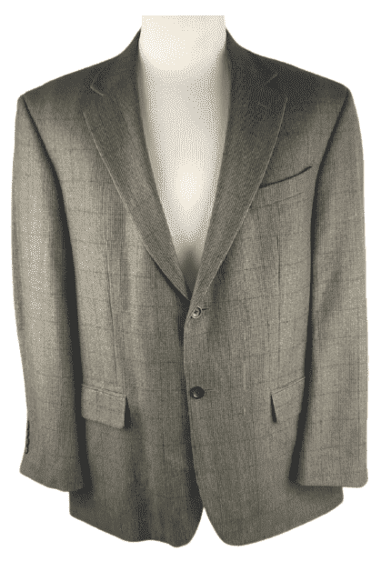 Oscar De La Renta men's gray blazer size 44R - Solé Resale Boutique thrift