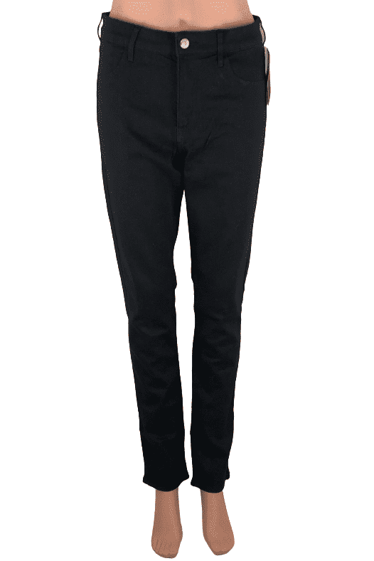 H&M women's skinny ankle black pants size EUR 32 - Solé Resale Boutique thrift