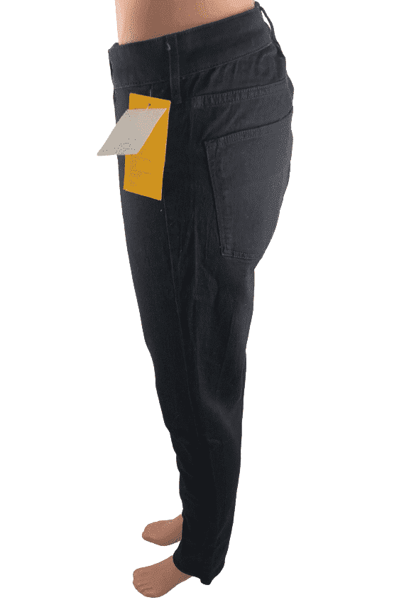 H&M women's skinny ankle black pants size EUR 32 - Solé Resale Boutique thrift