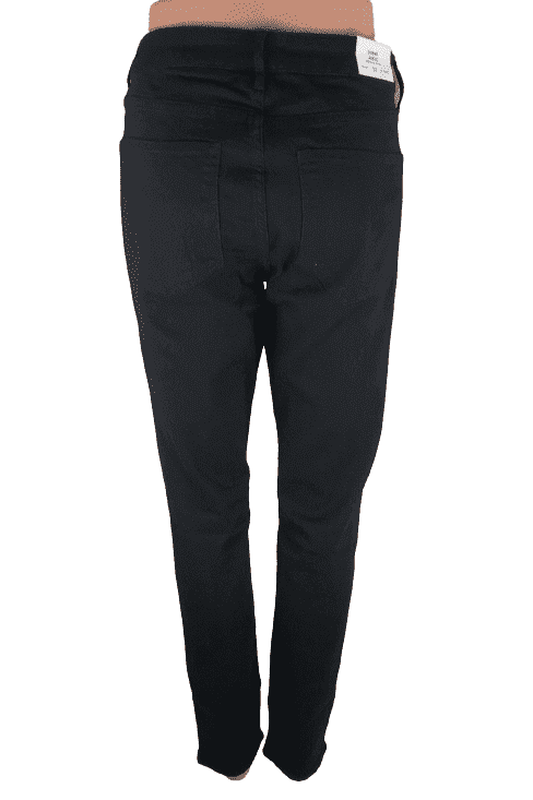 H&M women's skinny ankle black pants size EUR 32 - Solé Resale Boutique thrift