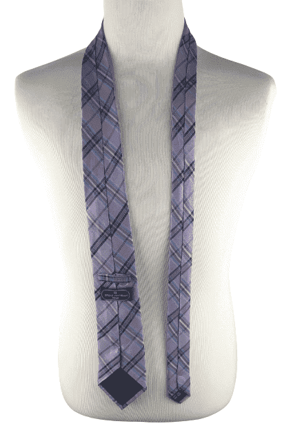 Bruno Piattelli Roma men's purple necktie - Solé Resale Boutique thrift