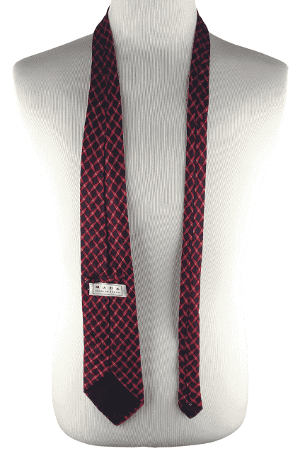 MAGA men's red and black necktie - Solé Resale Boutique thrift