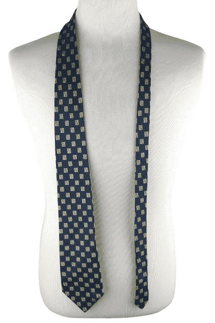 Patrick Francis men's blue necktie - Solé Resale Boutique thrift