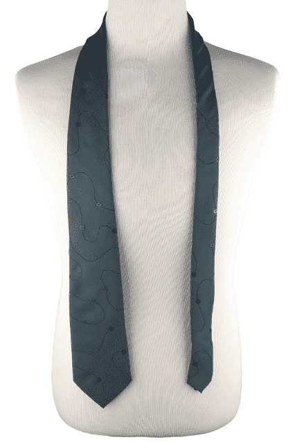 Nara IDEEEPIU men's gray necktie - Solé Resale Boutique thrift