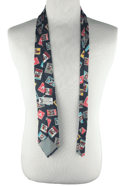 Balancine Disney men's black multicolor neck tie - Solé Resale Boutique thrift