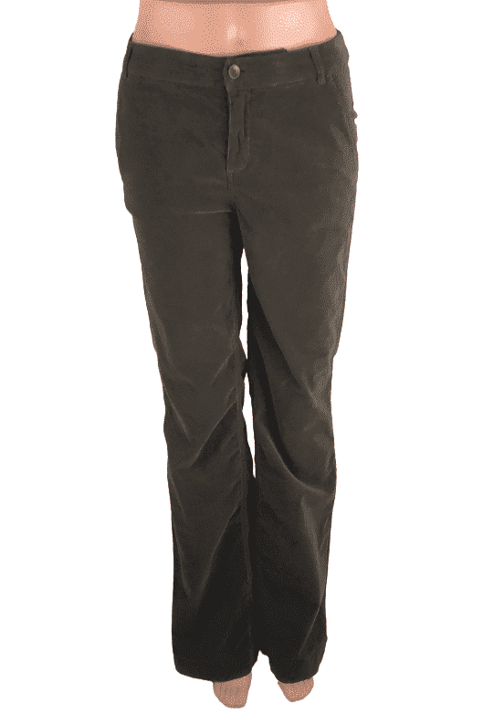 Corel women's velour brown pants size 34 - Solé Resale Boutique thrift