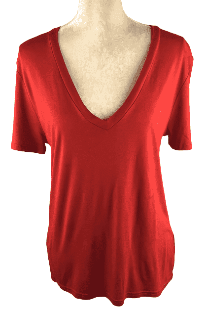 Old Navy women's rust t shirt size S - Solé Resale Boutique thrift