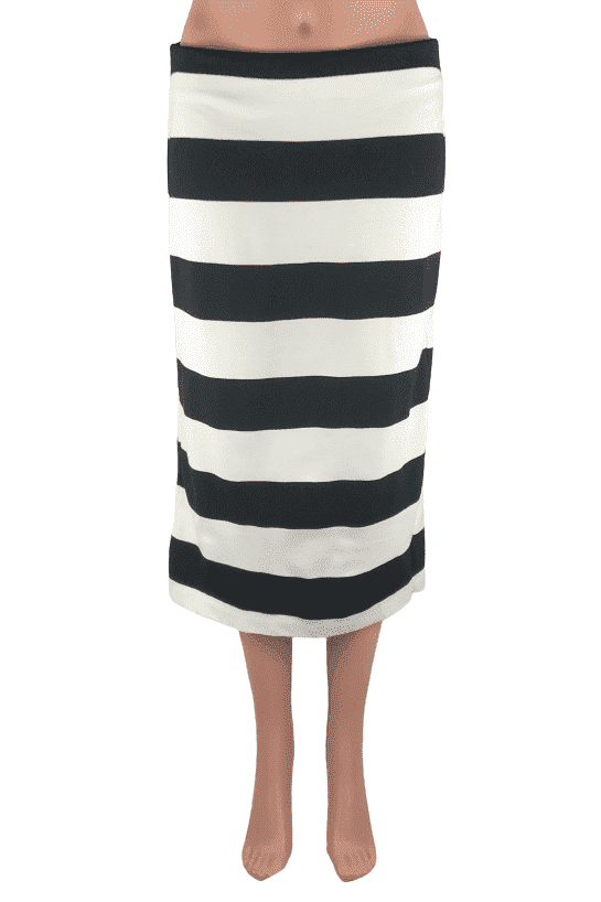 Eci New York women's black and white pencil skirt size M - Solé Resale Boutique thrift