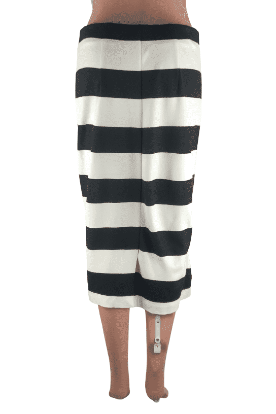 Eci New York women's black and white pencil skirt size M - Solé Resale Boutique thrift
