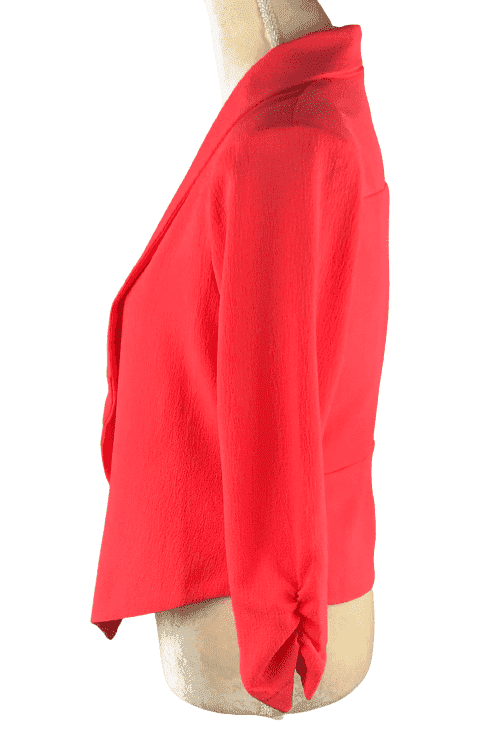 Michel Fashion women's salmon open fit jacket size S - Solé Resale Boutique thrift