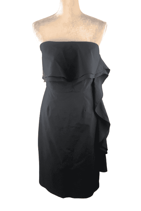 Fashion Nova women's tube black dress size L - Solé Resale Boutique thrift