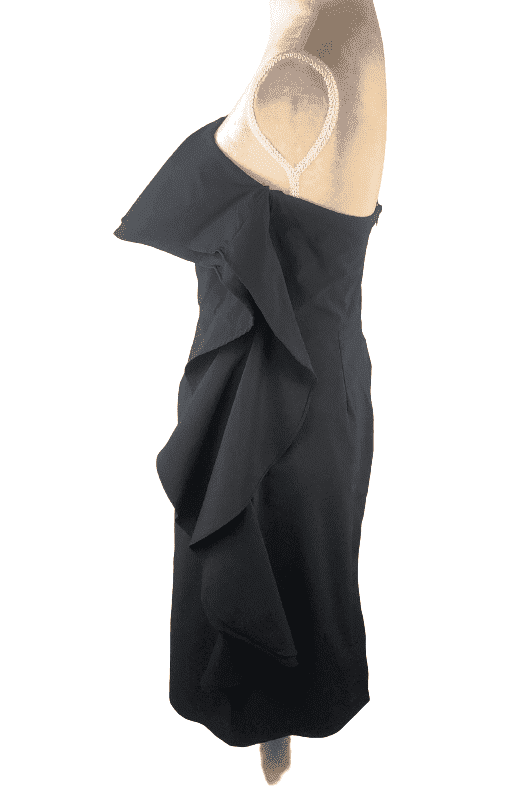 Fashion Nova women's tube black dress size L - Solé Resale Boutique thrift
