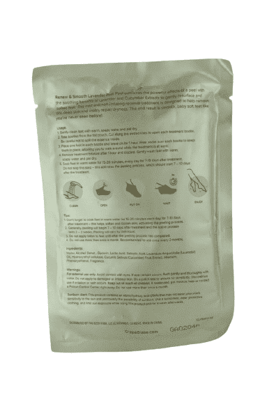 Crépe Erase renew & smooth foot peel