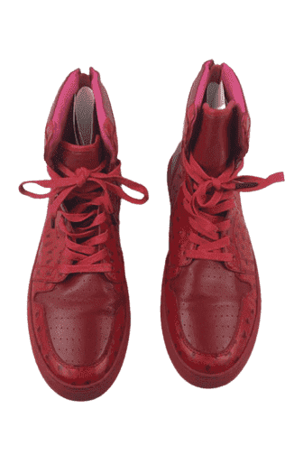PRSVR Luxury Workboot for men's in red size 13