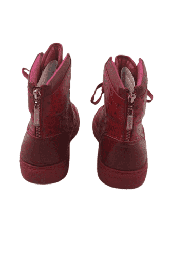 PRSVR Luxury Workboot for men's in red size 13 - Solé Resale Boutique thrift