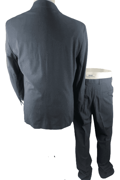 Nautica Bi-Stretch men's gray 2 piece suit size L40 W34 - Solé Resale Boutique thrift