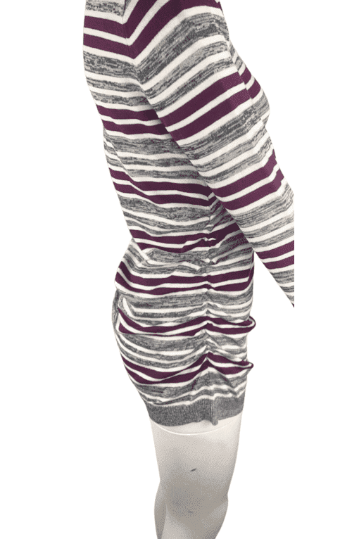 Pina Rossi women's purple and gray maternity sweater size S - Solé Resale Boutique thrift