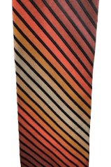 Joseph Abboud men's stripe melon necktie - Solé Resale Boutique thrift