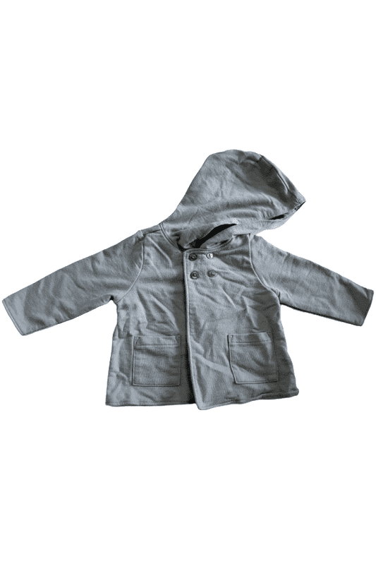 Old Navy boys blue/gray jacket sz 3-6M - Solé Resale Boutique thrift