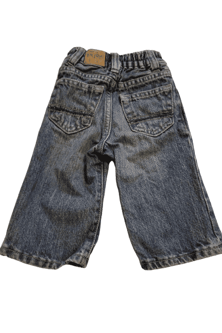Place stonewashed blue jeans sz 6-9mos - Solé Resale Boutique thrift