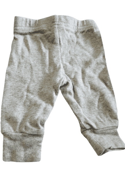 Precious Firsts by Carter's gray, infant bottoms sz NB
