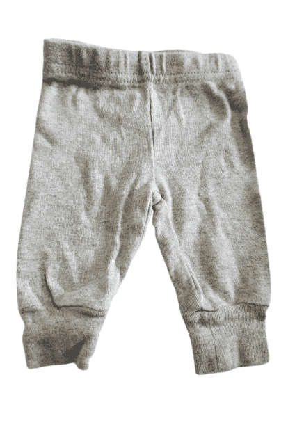 Precious Firsts by Carter's gray, infant bottoms sz NB