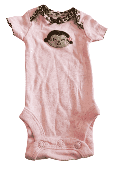 Preemie Child of mine by Carter's pink one piece - Solé Resale Boutique thrift